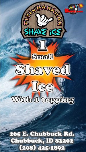 Flyin’ Hawaiian Shave Ice